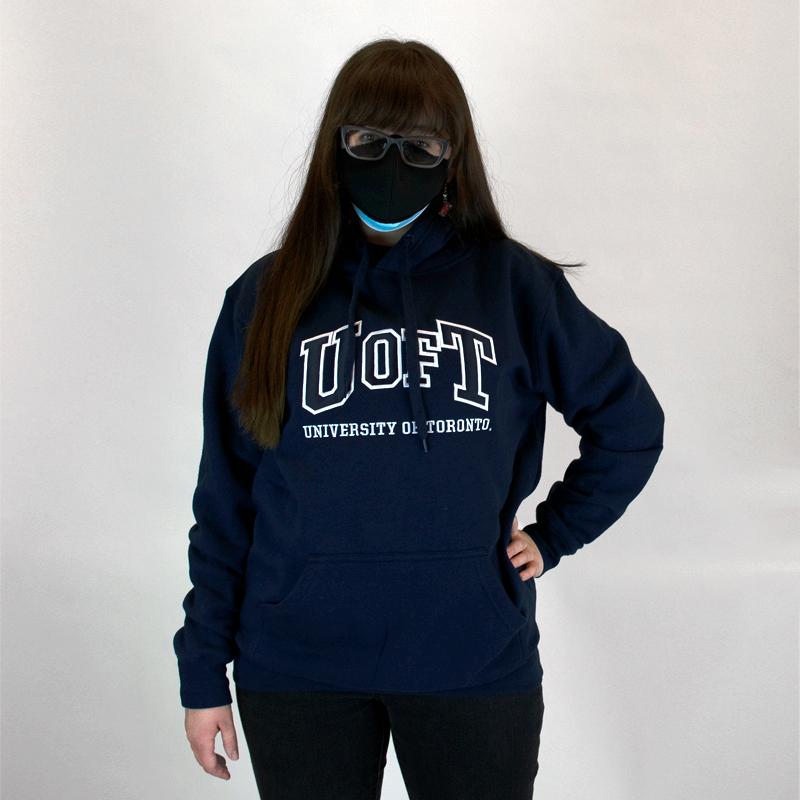 Embroidered Arched UofT Hoodie DGN